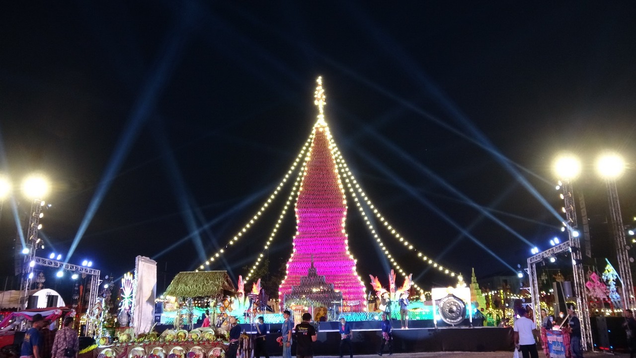 งานบุญเบิกฟ้า บูชาพระธาตุรวงข้าวเจดีย์ศรีพระแม่โพสพ และของดีจังหวัดหนองคาย ประจำปี 2564
