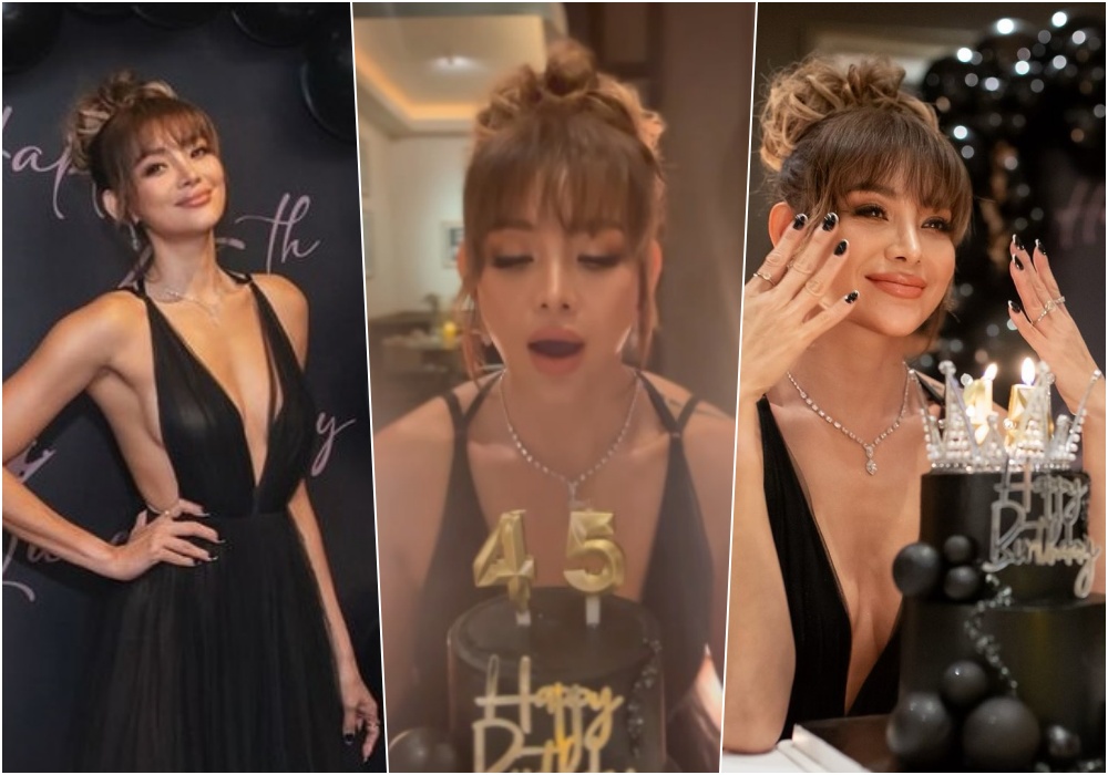 45 ยังแจ๋ว! "โย ยศวดี" จัดเบิร์ธเดย์เล็กๆ สวมเดรสแหวกอกอวดความแซ่บ