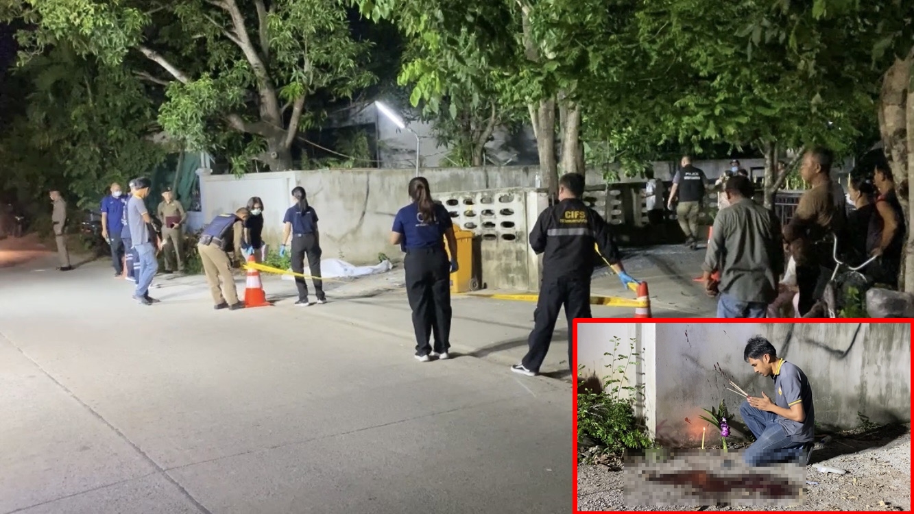  ญาติประสานสัปเหร่อเชิญดวงวิญญาณ ขณะผู้เห็นเหตุการณ์เผยรัวยิงระยะไม่ถึง 1 เมตร  