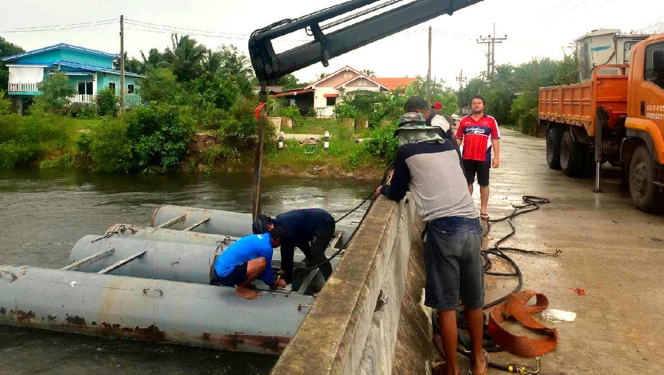 ชป.เร่งสูบน้ำ–ผลักดันน้ำท่วมขัง ช่วยหาดใหญ่กลับสู่ภาวะปกติเร็วที่สุด