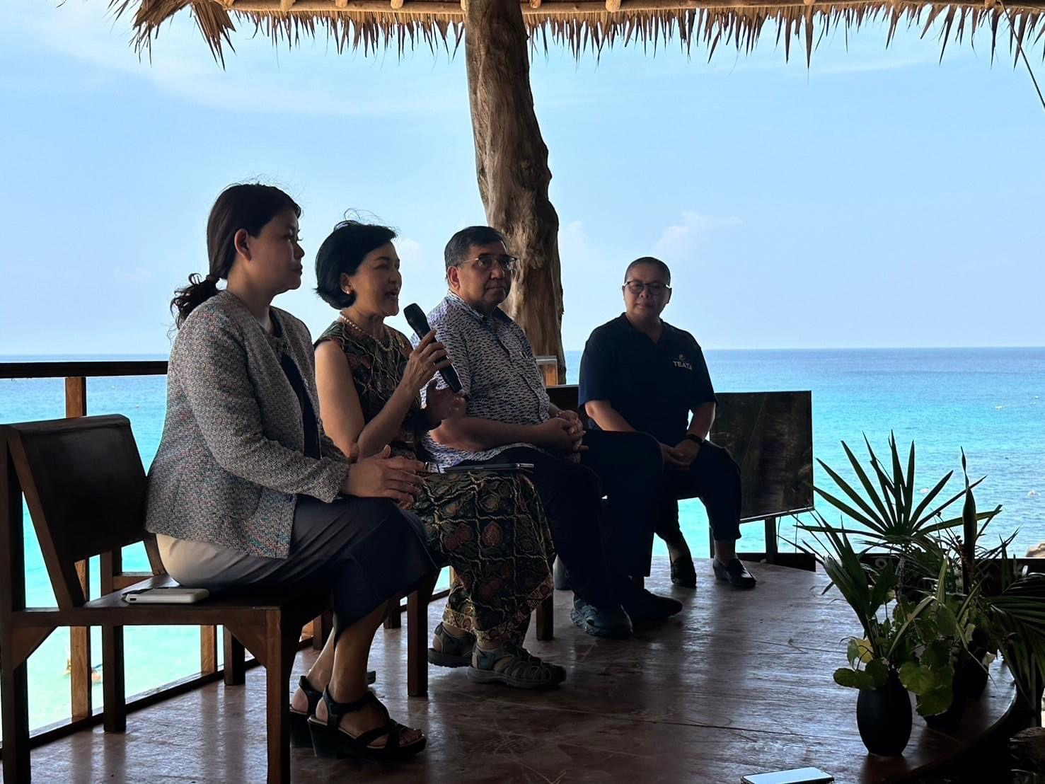 บพข. สกสว. ร่วมงาน Spotlight Koh Tao 2024 กระตุ้นการท่องเที่ยวเกาะเต่า