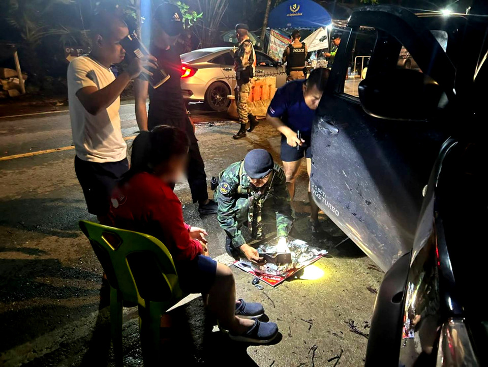 รวบคาด่าน แม่ค้าตลาดนัดซุกยาบ้ากว่า 5 หมื่นเม็ด สารภาพทำมาแล้ว 7 ครั้ง