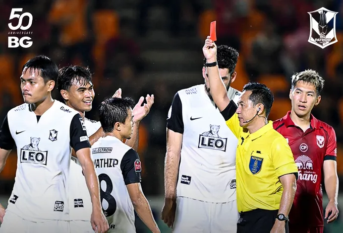 เดือดจัด! "บีจี ปทุมฯ" ร้องสมาคมฯ สอบด่วน "ผู้ตัดสิน-VAR" เกมพ่าย "สุโขทัย" จังหวะกังขาเพียบ
