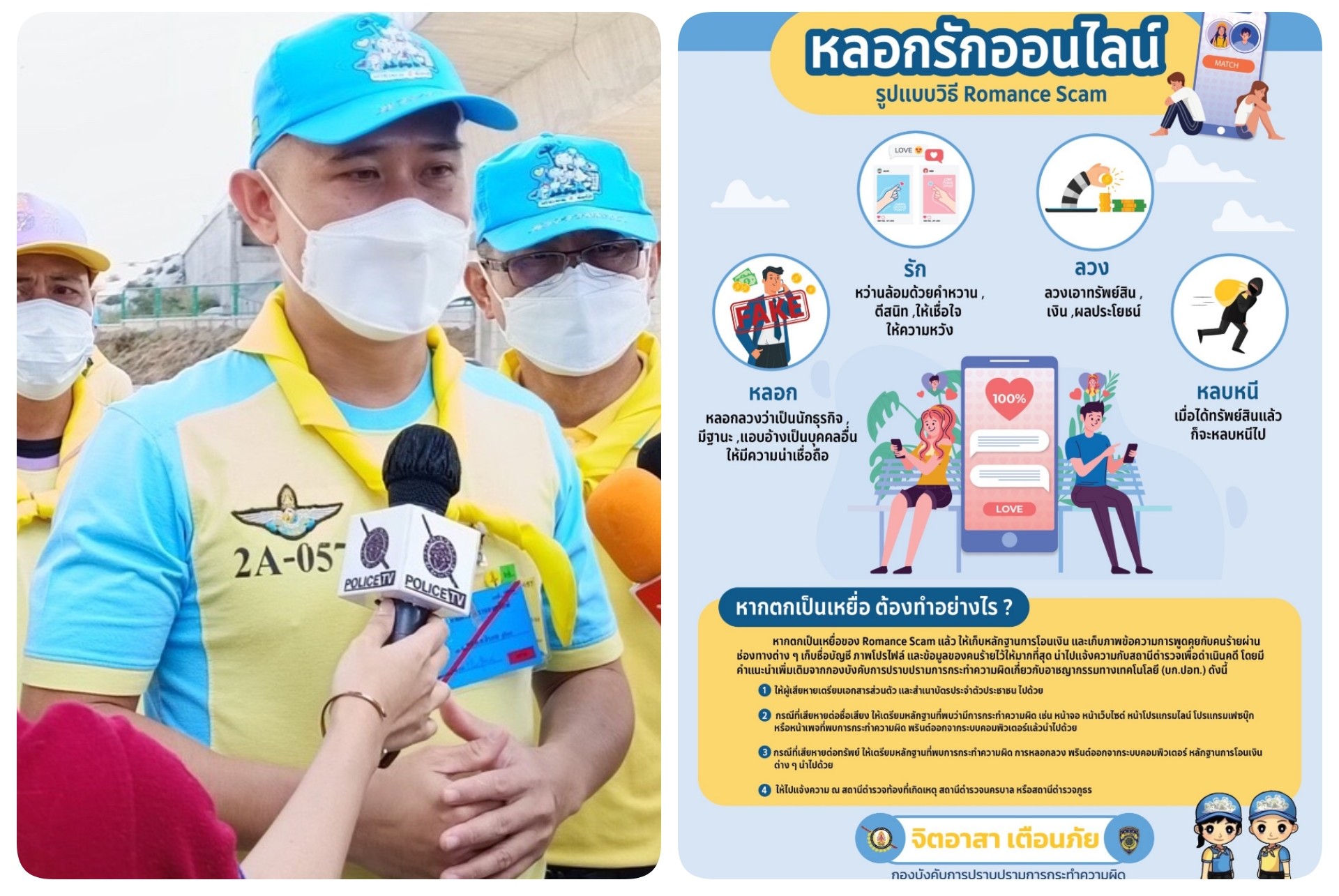 บก.ปอท. เตือนภัย Romance Scam - หลอกรักออนไลน์