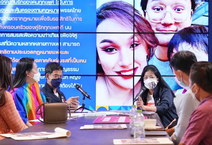 "ศิธา - สุดารัตน์" แท็กทีม ประกาศชูกรุงเทพฯ เมืองมหานครสีรุ้ง
