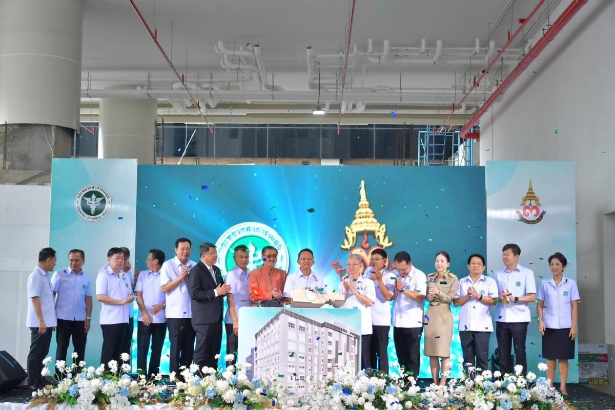 “รมว.สธ.” เปิดตึก 9 ชั้น รพ.พระนั่งเกล้า ยกระดับบริการด้านอุบัติเหตุ-ฉุกเฉิน ให้คนนนทบุรี 