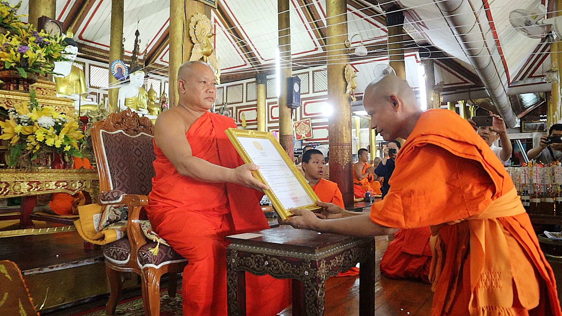 แต่งตั้งเจ้าอาวาสวัดต่อแพ