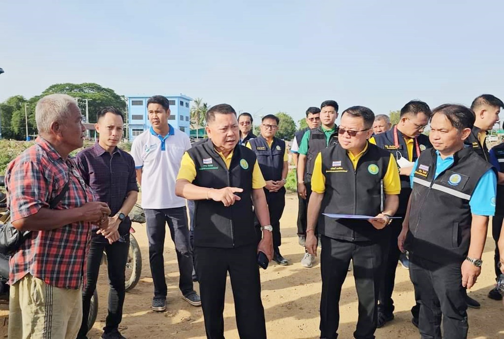 ปลัดเกษตรฯ ลุยสุพรรณบุรี เร่งสางปัญหาน้ำทำนา บรรเทาความเดือดร้อนเกษตรกร