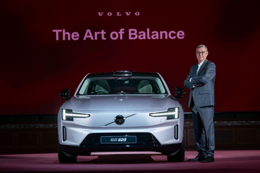 Volvo ES90 เปิดตัวเป็นครั้งแรกในเอเชียรถไฟฟ้าเต็มรูปแบบรุ่นใหม่ล่าสุด