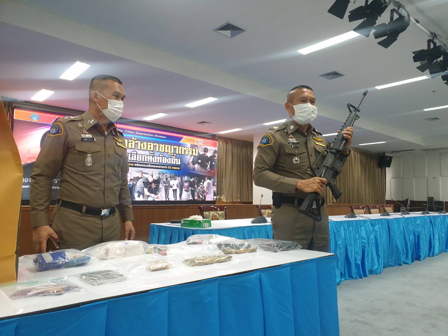 บช.ก.กองปราบกวาดล้างอาชญากรรมก่อนเลือกตั้งนายกเทศมนตรี-สท. 