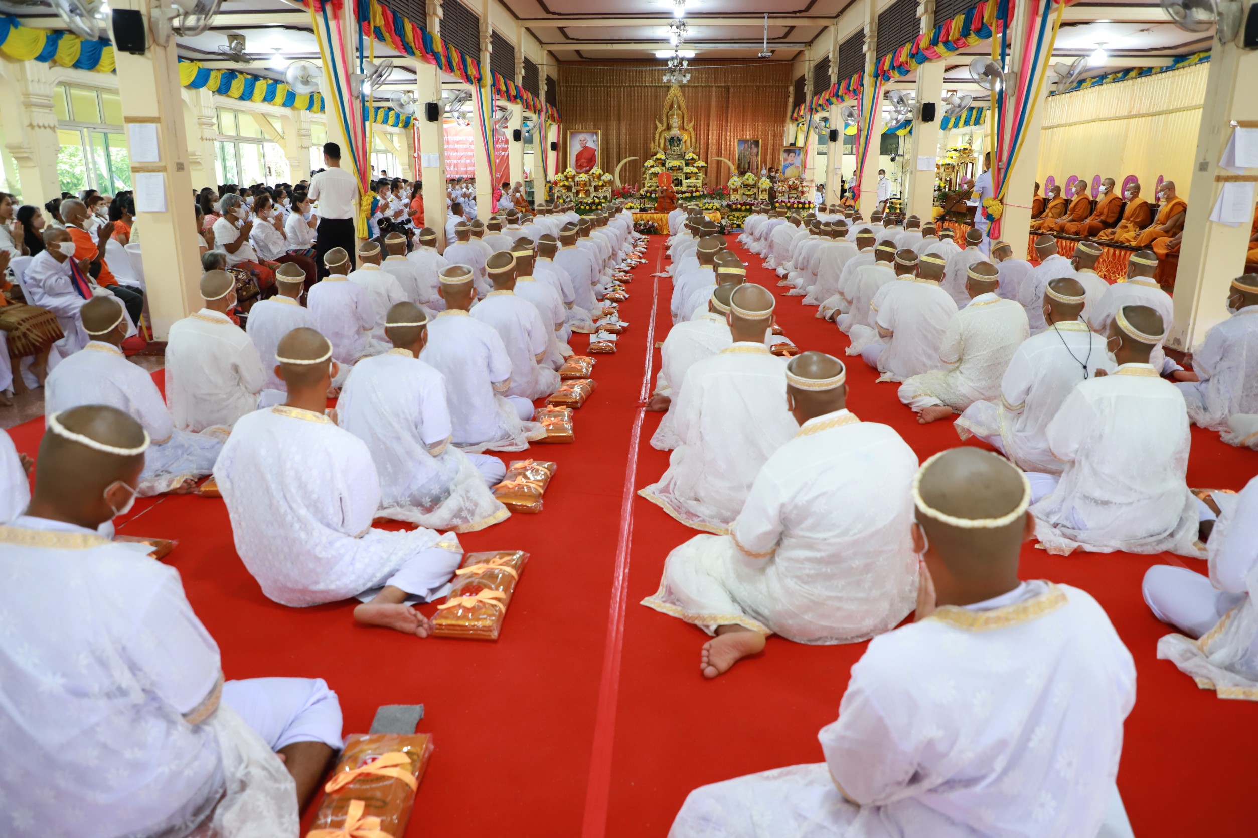 จังหวัดนราธิวาส จัดพิธีบรรพชาอุปสมบท 99 รูปถวายพระพรชัยมงคลแด่" เจ้าฟ้าพัชรกิติยาภาฯ" 