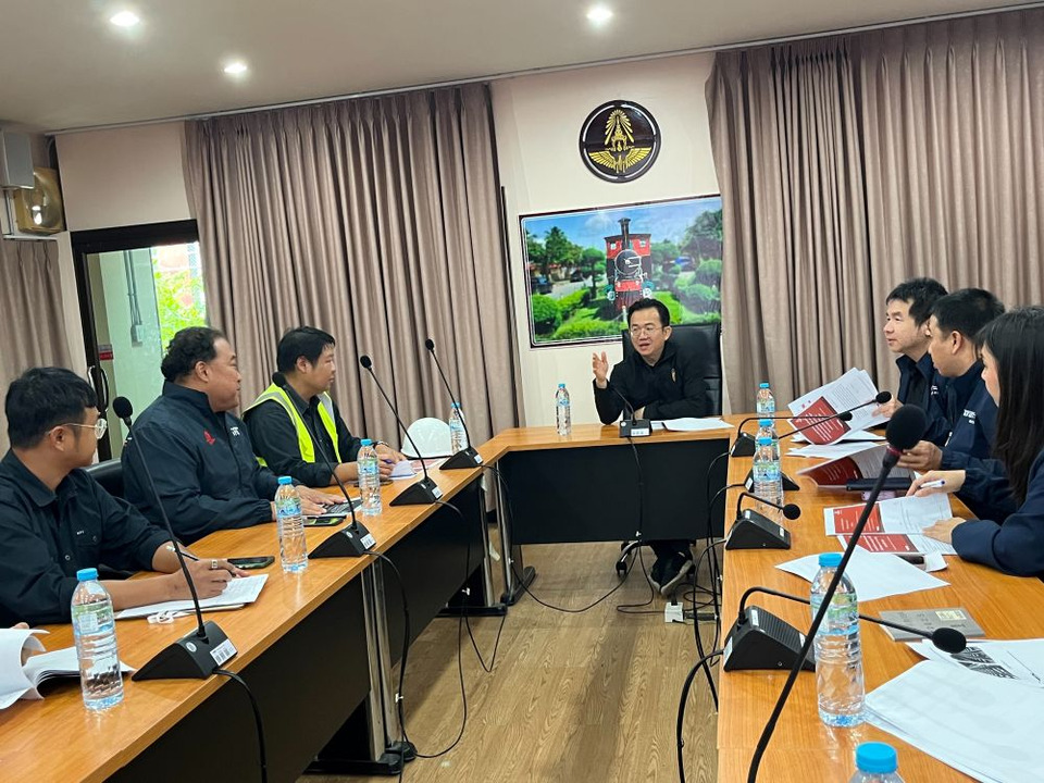 ขร.ติดตามปรับปรุงสะพานรถไฟข้ามคลองผันน้ำคลองชุมพร แก้ปัญหาน้ำท่วมซ้ำซาก เสริมประสิทธิภาพขนส่งสินค้าทางราง