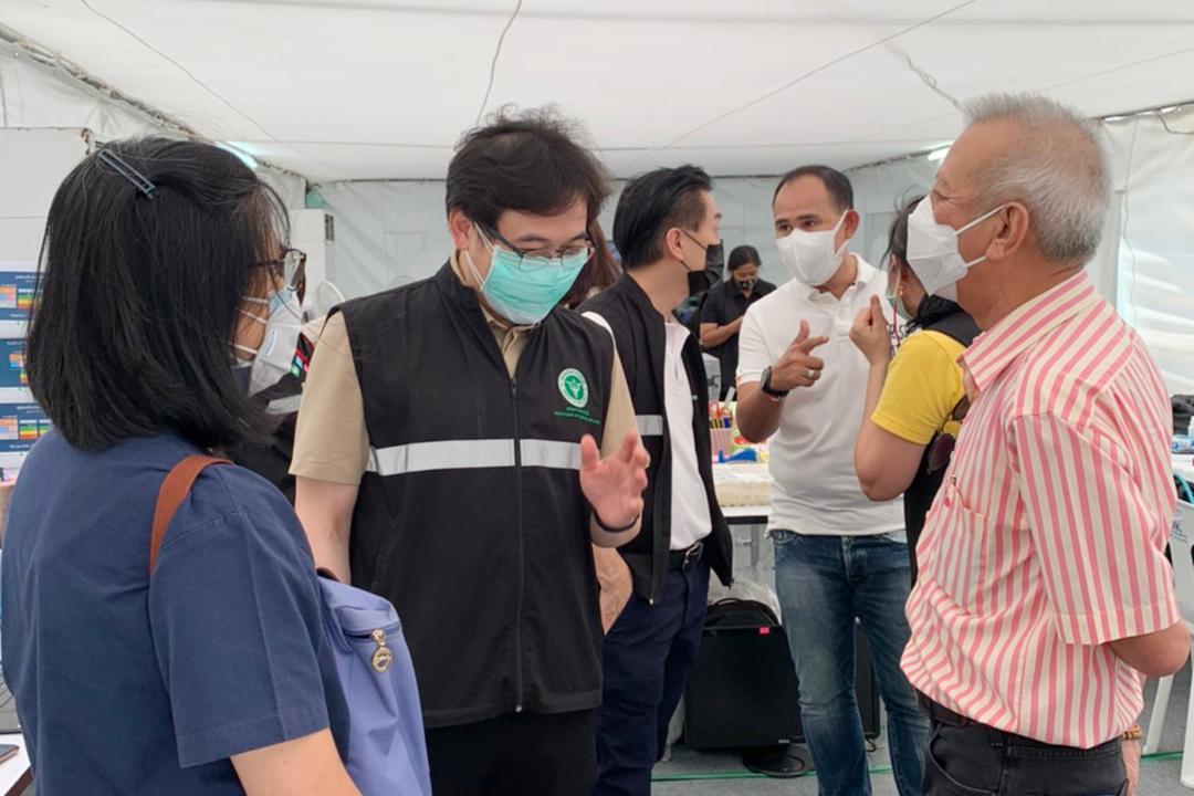 "พิพัฒน์"ตรวจเยี่ยมหน่วยสนับสนุนศูนย์แรกรับกรมพลศึกษา