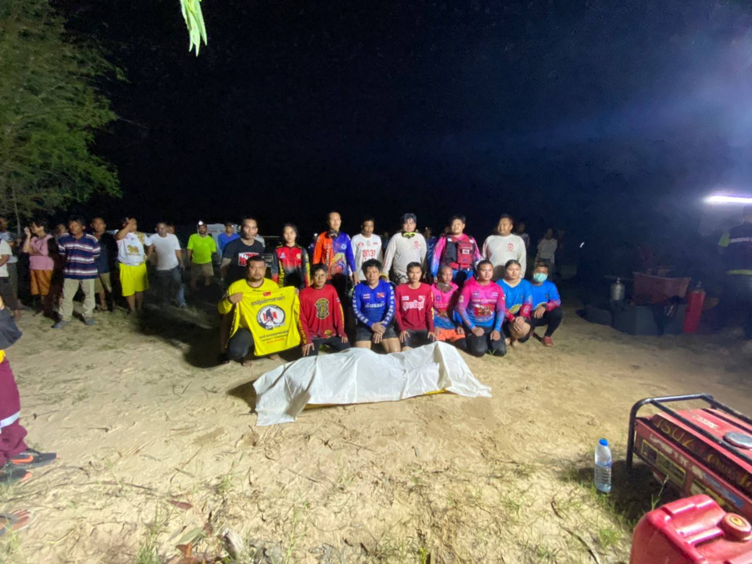 ร้อยเอ็ดกู้ภัยสุวรรณภูมิ ระดมค้นหา2ศพจมน้ำเสียชีวิต​ 