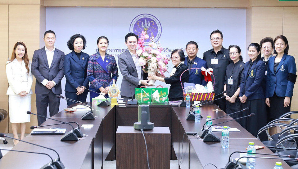 สจด. เข้าแสดงความยินดี รมว.อว. คนใหม่  พร้อมประกาศเดินหน้าขานรับนโยบาย MHESI Action Plan 2026-2030