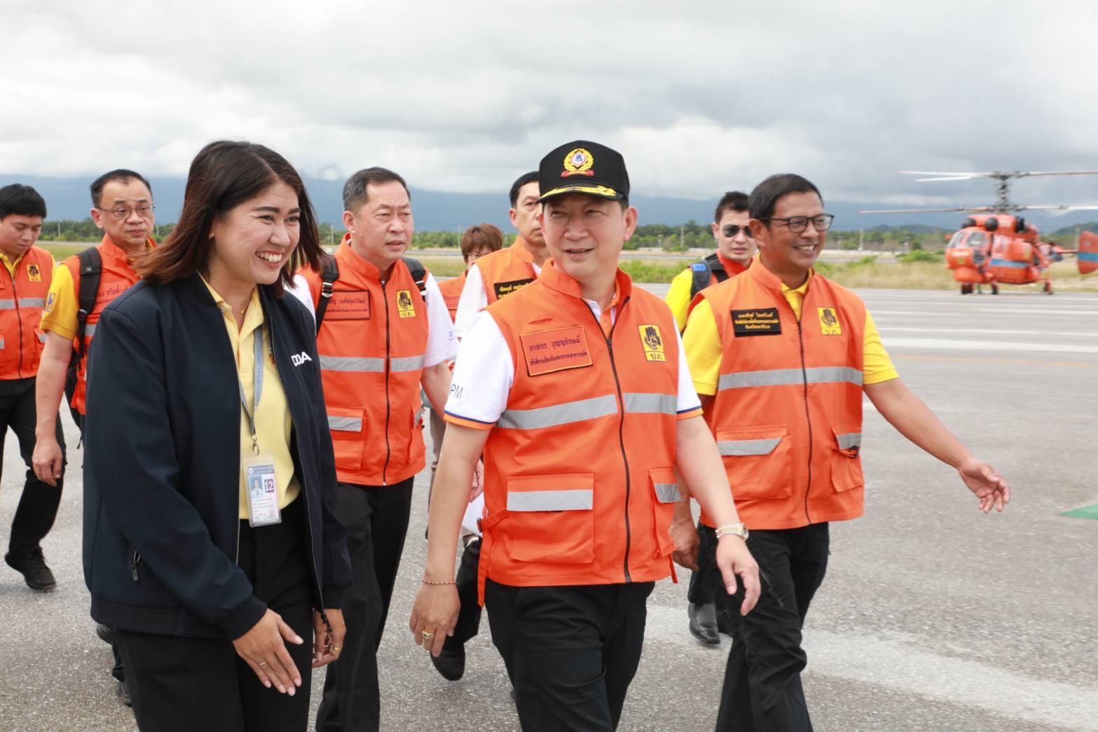 ปภ. ลุยงานเชิงรุก ประชุมส่วนหน้าที่นราธิวาส สั่งเตรียมพร้อม ป้องกัน และช่วยเหลือเยียวยาผู้ประสบอุทกภัยภาคใต้ 