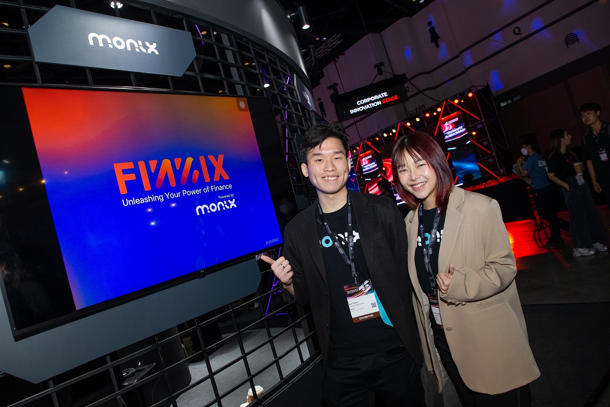 มันนิกซ์นำทัพทีมงานรุ่นใหม่โชว์ศักยภาพด้านฟินเทคในงาน Techsauce Global Summit 2023 ต่อยอดพัฒนาแอปสินเชื่อดิจิทัลฟินนิกซ์
