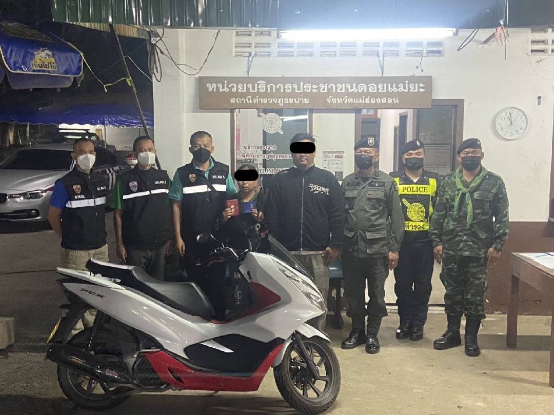 แม่ฮ่องสอนจับคนไทยขนต่างด้าว