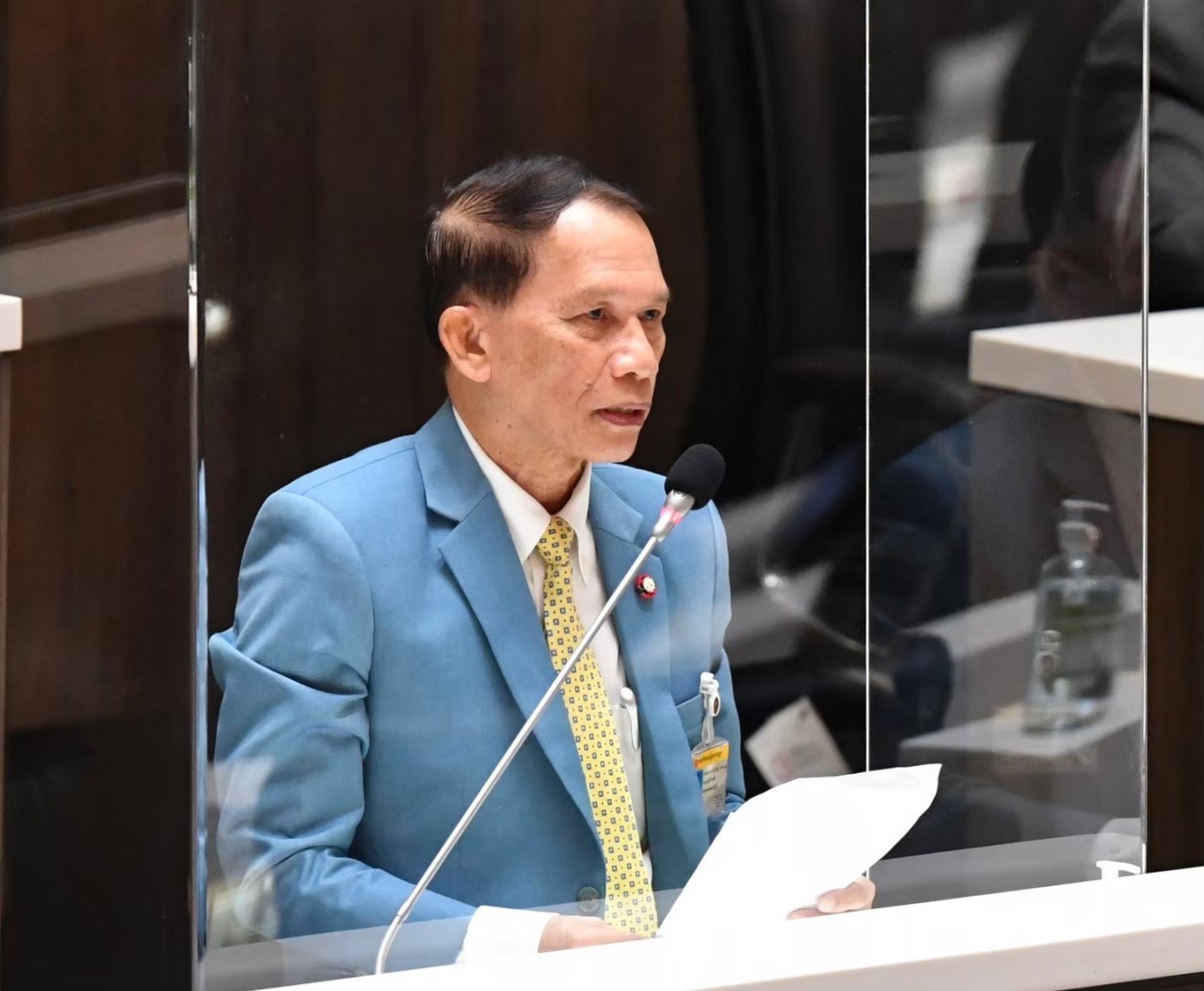 "พลังท้องถิ่นไท" ยันเข้าร่วมเป็นองค์ประชุม "ศึกซักฟอก" วอน ส.ส.พรรคร่วมรัฐบาลสนับสนุน ชี้โดดประชุมไม่เกิดประโยชน์ 