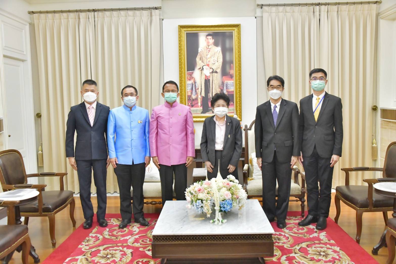 รมว.ยุติธรรม เข้ายินดี อสส.-ประธานศาลฎีกา รับตำแหน่งใหม่ 