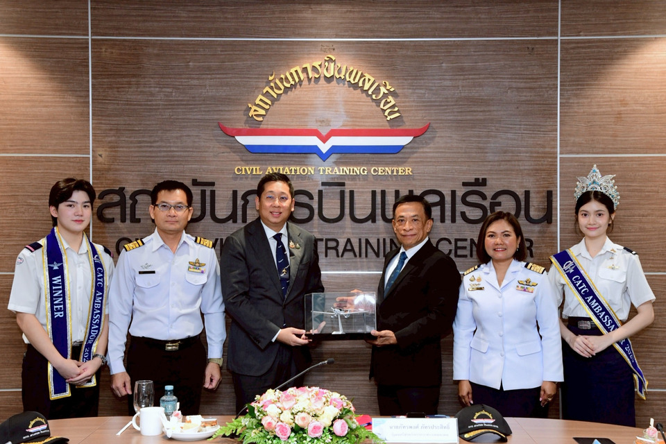 “รชค.ภัทรพงศ์” ยกระดับสบพ. เร่งผลิตบุคลากรการบินยุคใหม่ รับดีมานด์ท่องเที่ยว-โลจิสติกส์ สู่ศูนย์กลางการฝึกอบรมด้านการบินระดับโลก