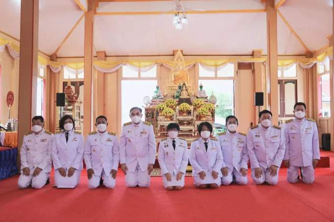 กรมพัฒนาที่ดิน จัดพิธีถวายผ้าพระกฐินพระราชทาน แด่พระสงฆ์จำพรรษา ที่วัดชนาธิปเฉลิม สตูล