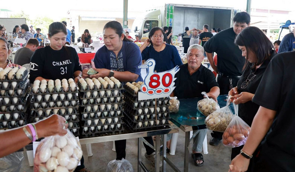 ป่าโมกคึกคัก เปิดตลาด “ไทยช่วยไทย” ลดค่าครองชีพ กระตุ้นเศรษฐกิจชุมชน