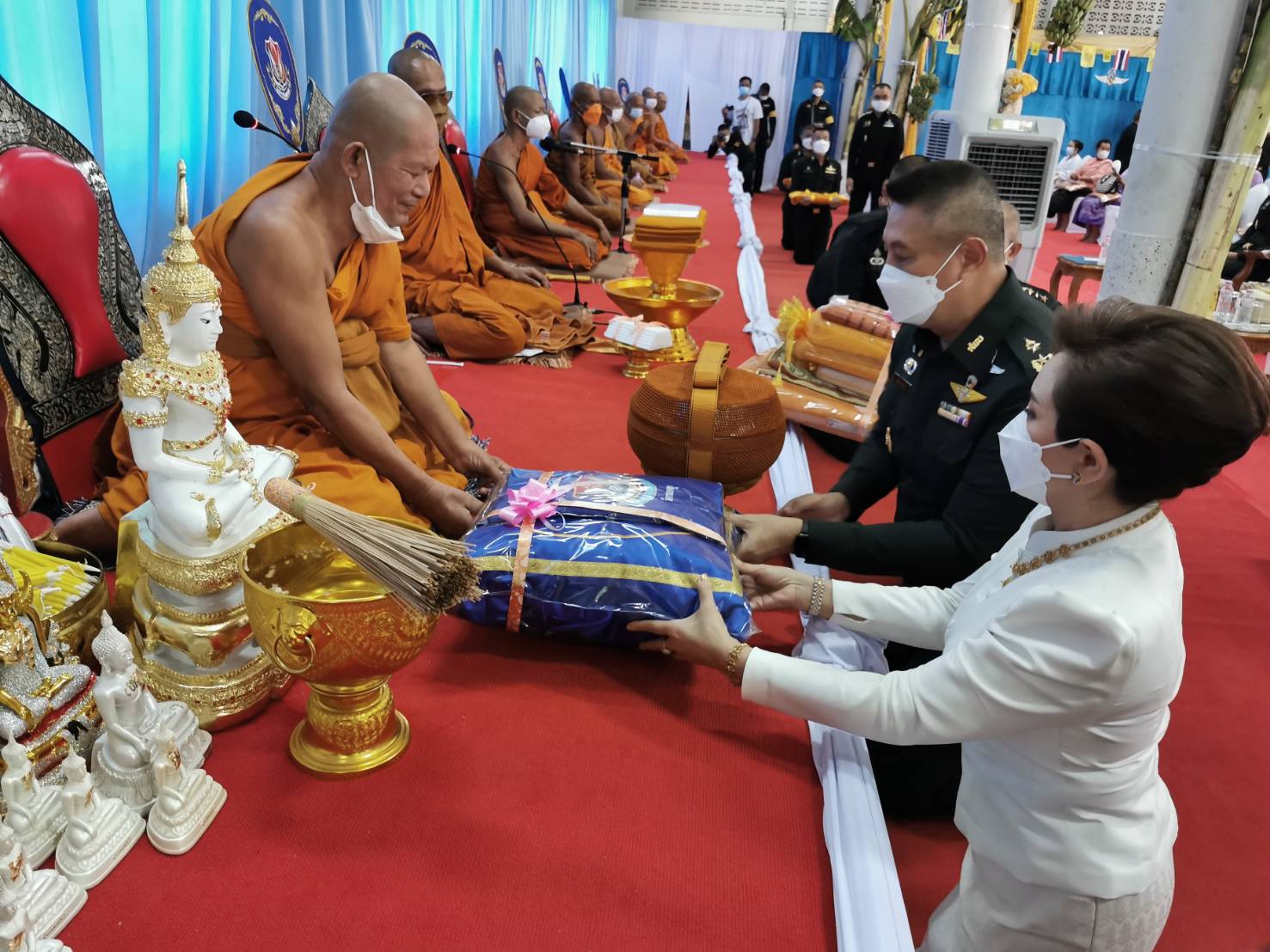 ศูนย์การบินทหารบก จัดงานทอดกฐินสามัคคี ปี 64