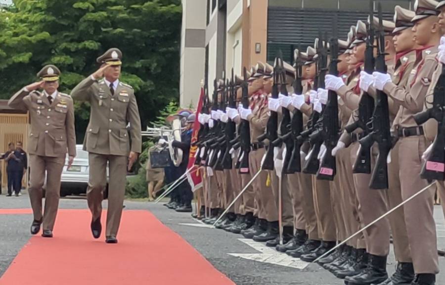 ผบช.ภ 1 ตรวจเยี่ยมและอำลาหน่วยตำรวจภูธรจังหวัดชัยนาท โอกาสเกษียณอายุราชการ
