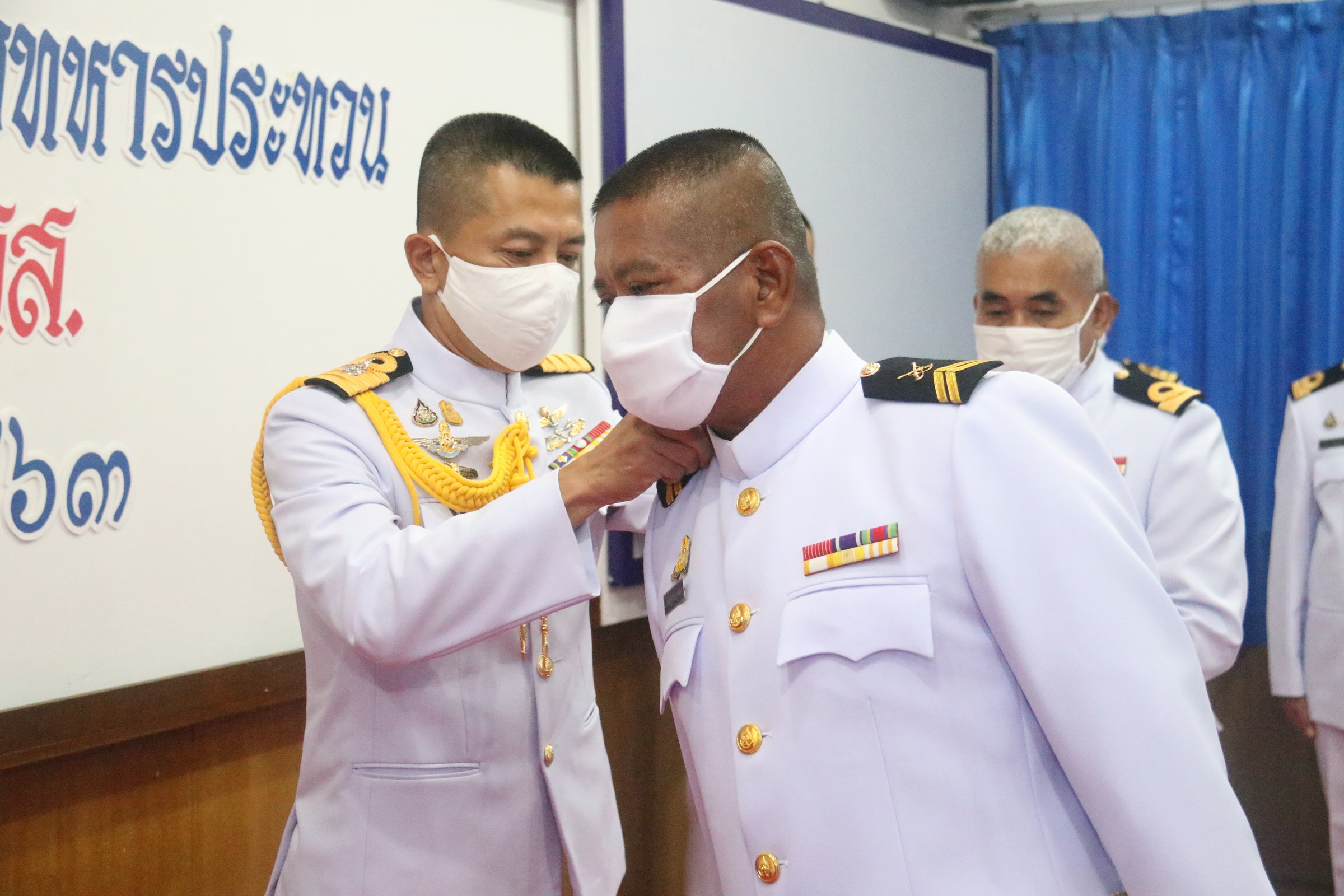วันแห่งความภาคภูมิใจ พิธีประดับยศนายทหารชั้นประทวนกองรักษาความปลอดภัย