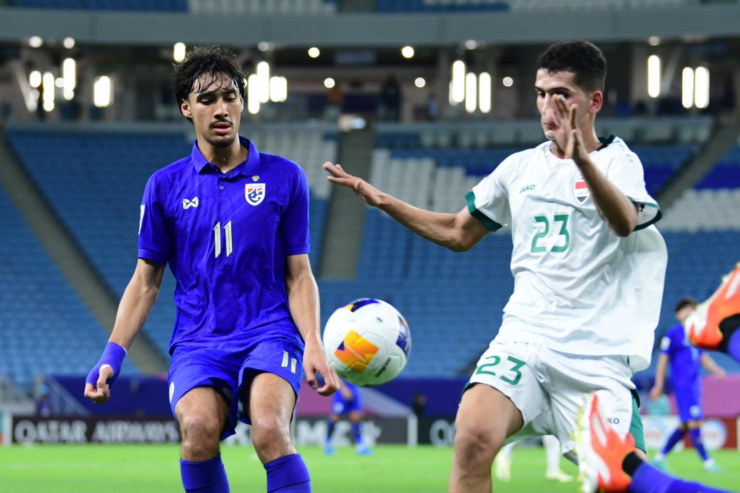 ชมไฮไลท์! "ไทย" ชนะ "อิรัก" 2-0  ศึก AFC U23 รอบแบ่งกลุ่ม เกมแรก  