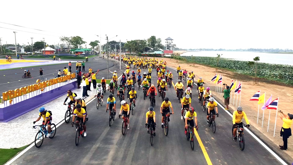 สนามจักรยาน "สราญจิตมงคลสุข" แหล่งท่องเที่ยวแห่งใหม่ของผู้ที่ชื่นชอบกีฬาและธรรมชาติ