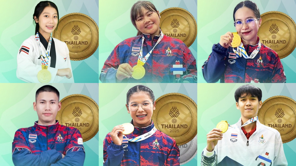 นักกีฬา ม.เกษตรศาสตร์ทีมชาติไทย คว้าเหรียญรางวัลในการแข่งขันซีเกมส์ ครั้งที่ 33