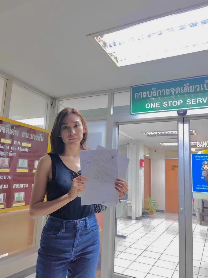 ปกป้องสิทธิ์ !! 'อ้อน เกวลิน' เข้าแจ้งความ โดนเว็บพนันตัดต่อคลิป ทำให้เกิดความเสียหาย