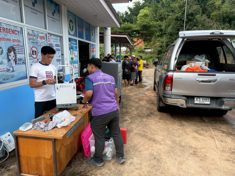เร่งฟื้นฟู! สบส.ส่ง ทีมเอ็มเสิร์ท ฟื้นฟู รพ.สต.พิษณุโลก-อุตรดิตถ์ หลังน้ำท่วม