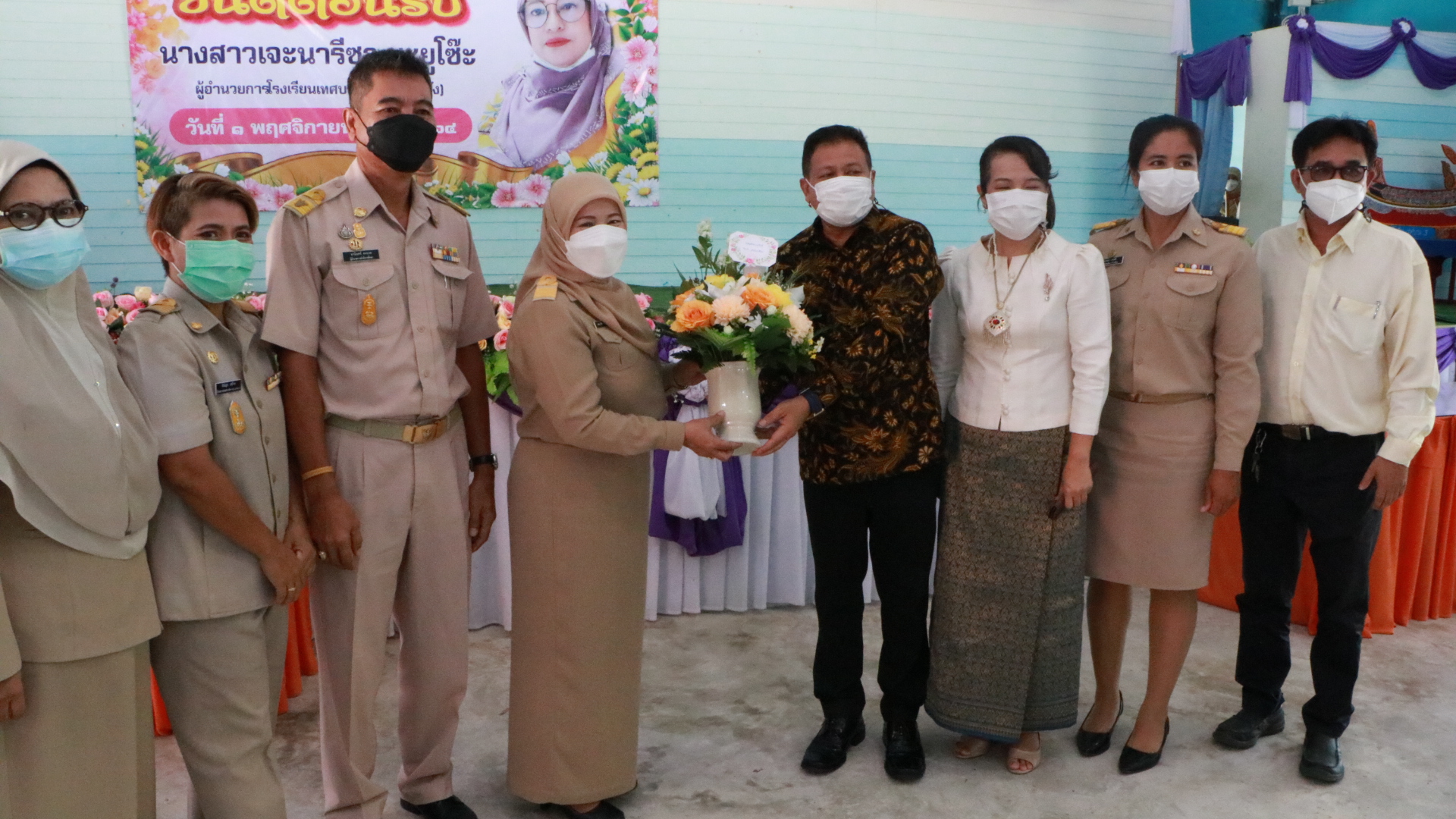 นายกทศบาลเมืองนรา ต้อนรับผู้บริหารโรงเรียนเทศบาล 3 เผย ผู้บริหารดีจะนำสู่การเด็กเรียนรู้การศึกษาพัฒนา เป็นพลังอนาคตชาติ
