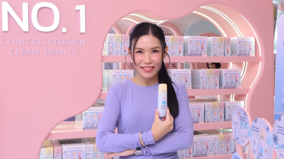 HER HYNESS จับมือ Disney เปิดตัวกันแดดลิมิเต็ด Frozen Collection ดันสกินแคร์ไทยสู่เวทีโลก