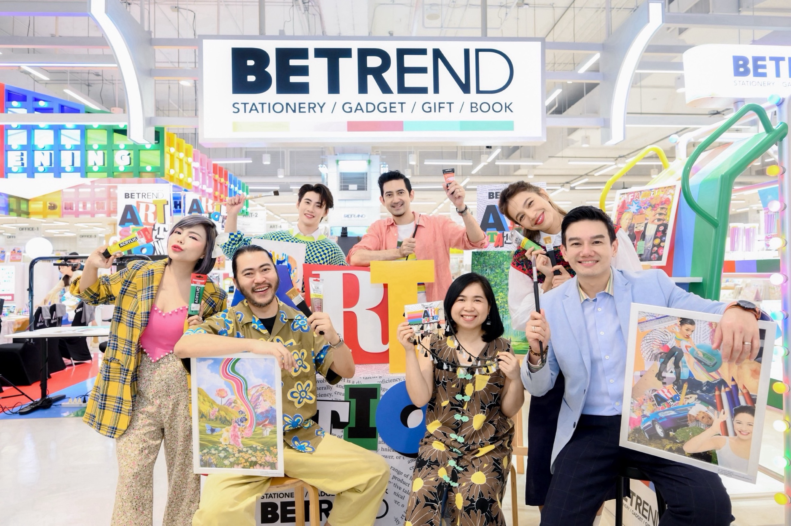 บีเทรนด์ เดอะมอลล์ กรุ๊ป ชวนอัพเดทไอเทมสุดอาร์ต ในงาน “บีเทรนด์ อาร์ต สเตชั่น 2024”