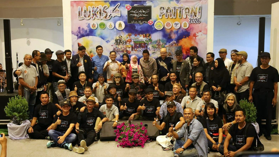 50 ศิลปินไทย–มาเลเซีย วาด “Lukis Pattani 2026” หนุนท่องเที่ยวพหุวัฒนธรรม