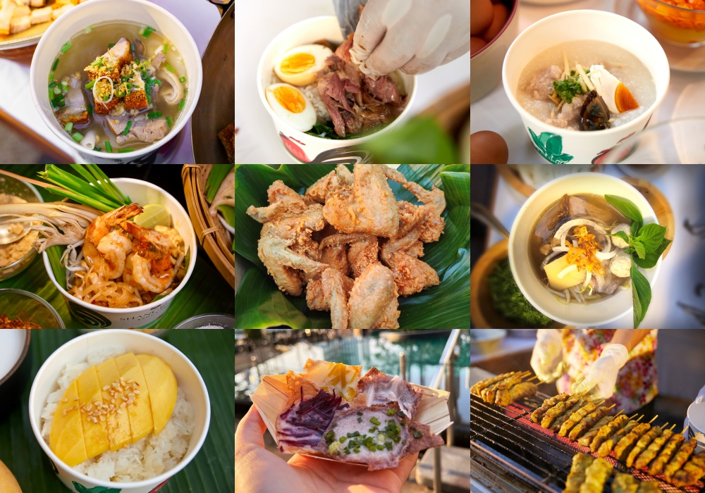 อิ่มหนำกับหลากหลายซุ้มอาหารรสเด็ดจากร้านดังกับ “ร้านดัง รสเด็ด บุฟเฟ่ต์ สตรีทฟู้ด รสเลิศใต้แสงดาว @พูลไซด์” 