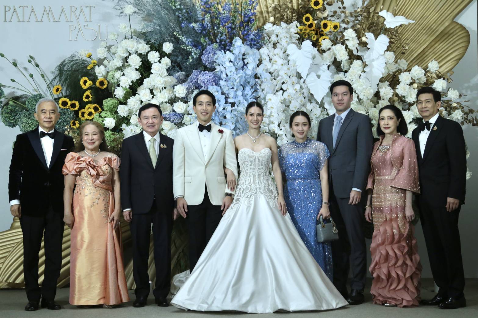 “ทักษิณ-อิ๊งค์-สุเทพ-มาร์ค-นักธุรกิจใหญ่” ร่วมยินดีงานแต่ง “ลูกปานปรีย์-สุวัจน์” คับคั่ง