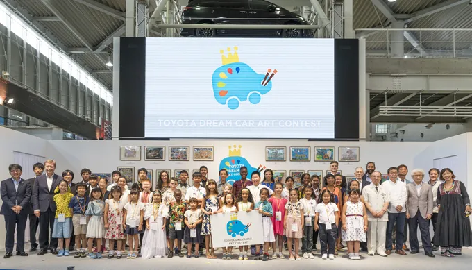 เด็กไทยคว้ารางวัล Toyota Dream Car Art Contest 2017 