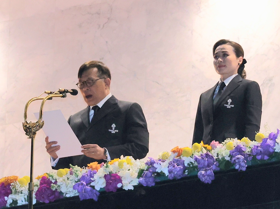 "ในหลวง" พระราชทานพระราชดำรัสเปิดการแข่งขันกีฬาซีเกมส์ ครั้งที่ 33