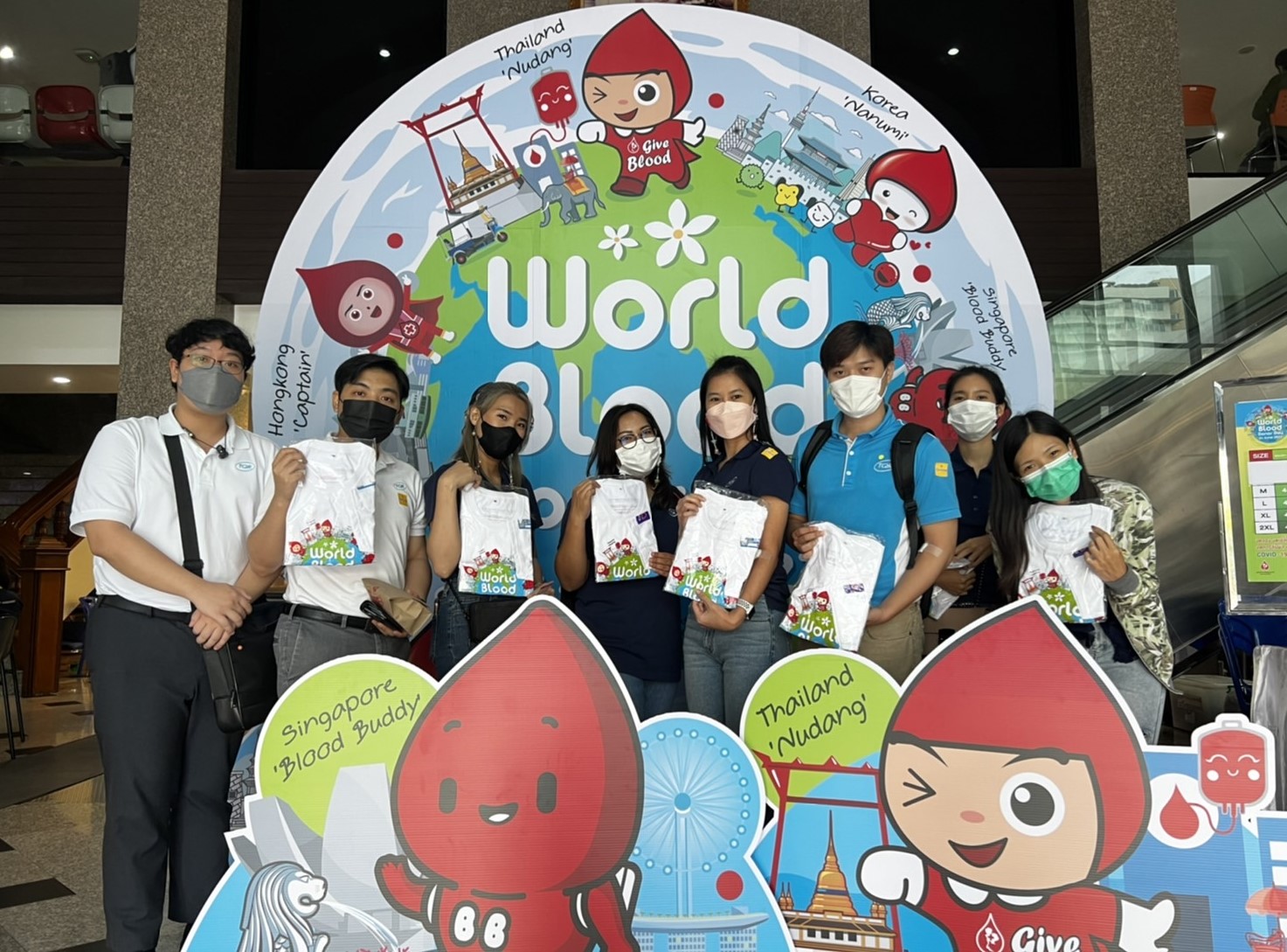 TQR ร่วมบริจาคโลหิตให้ศูนย์บริการโลหิตแห่งชาติ