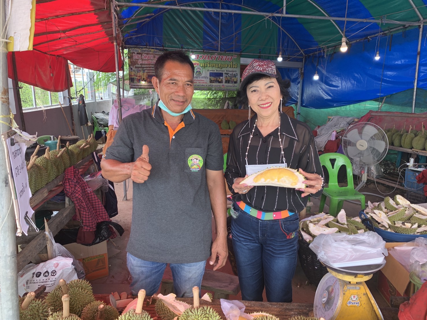 ต้องลอง!! ทุเรียนภูเขาไฟพันธุ์ใหม่ผสมก้านยาวกับหมอนทอง
