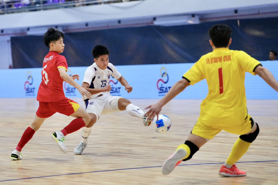 ฟุตซอลไทย U16 อัด เวียดนาม 5-1 เก็บชัยสามนัดรวดชิงแชมป์อาเซียน การันตีเข้าชิงแชมป์