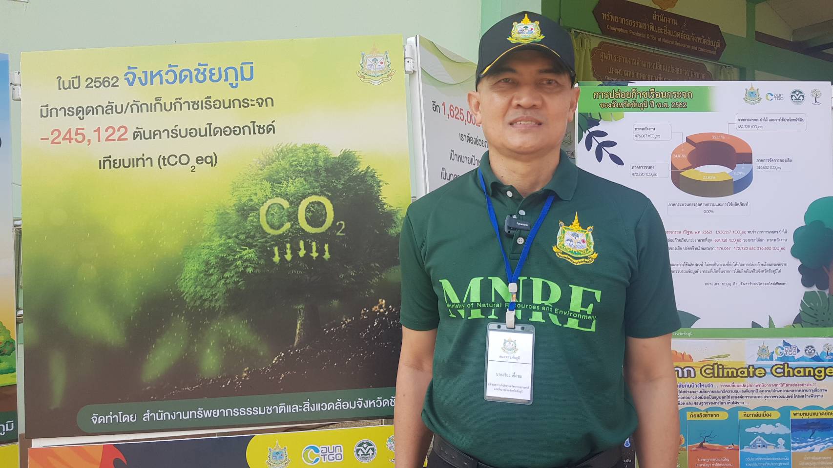 ทสจ.ชัยภูมิ เปิดศูนย์ประสานงานติดตามสภาวะโลกร้อน