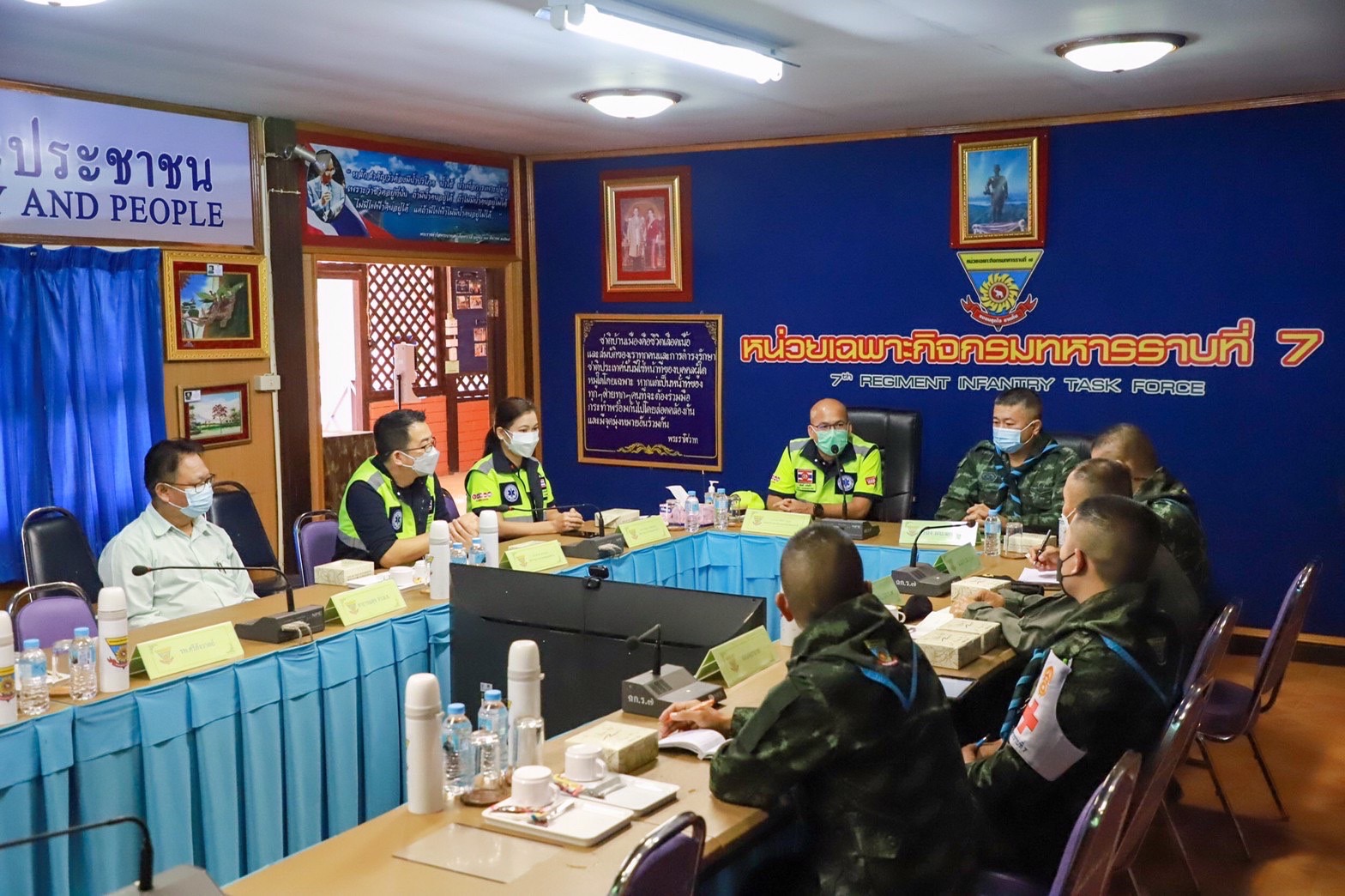 สพฉ.ลงเยี่ยมพื้นที่จังหวัดแม่ฮ่องสอน หารือแนวทางพัฒนาระบบการแพทย์ฉุกเฉินช่วยเหลือผู้ป่วยฉุกเฉินทางอากาศยาน