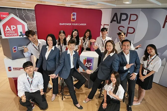 เอพี ไทยแลนด์ เปิดติวเข้มวันแรก “AP OPEN HOUSE”  ฝึกงานทั้งที ต้องดีที่สุด