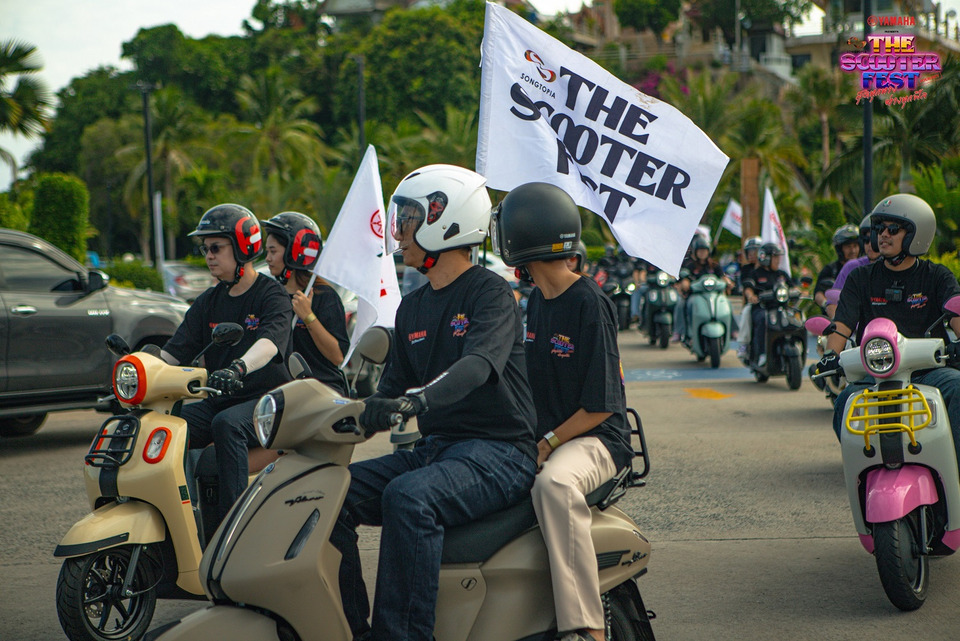 THE SCOOTER FEST JOURNEY @ CHONBURI ทำถึง! จัดเต็มความสนุกลุกเป็นไฟ  สร้างปรากฏการณ์ความสนุก